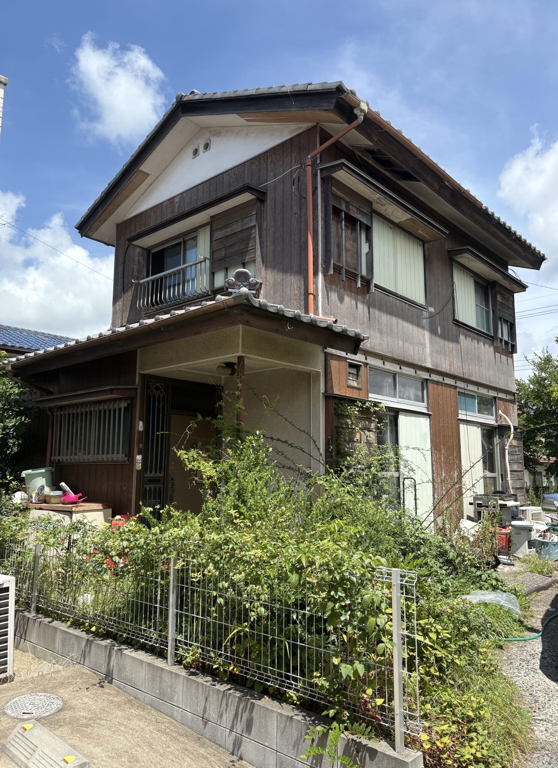 解体前建物